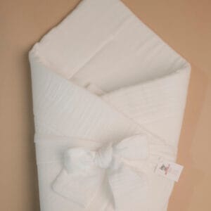 Jastuk za bebe - muslin bijela