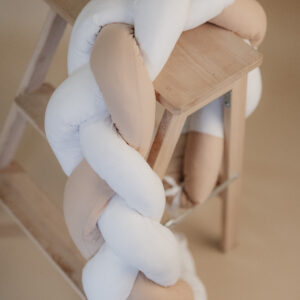 Pletenica bijela nude