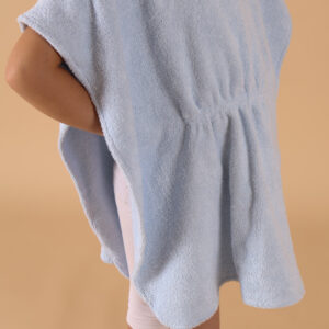 Pončo za plažu- frotir - plava