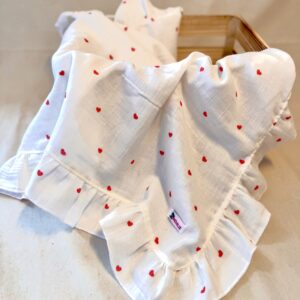 Muslin deka - srca