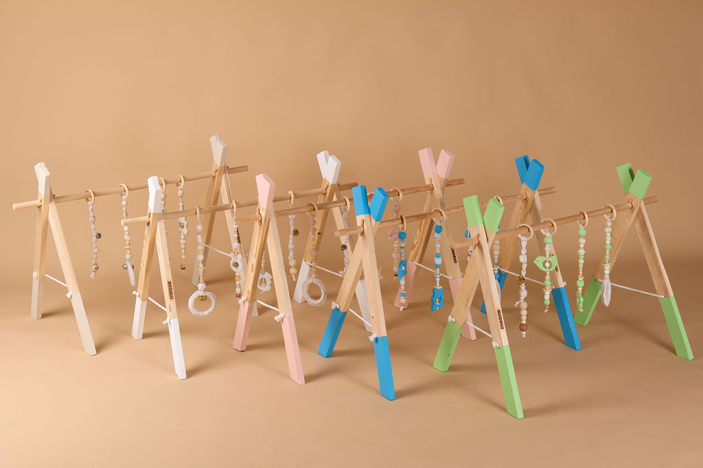 Montessori BABY GYM by Medalis - plavi - Slika 6