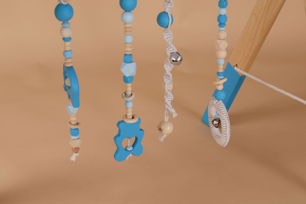 Montessori BABY GYM by Medalis - plavi - Slika 2