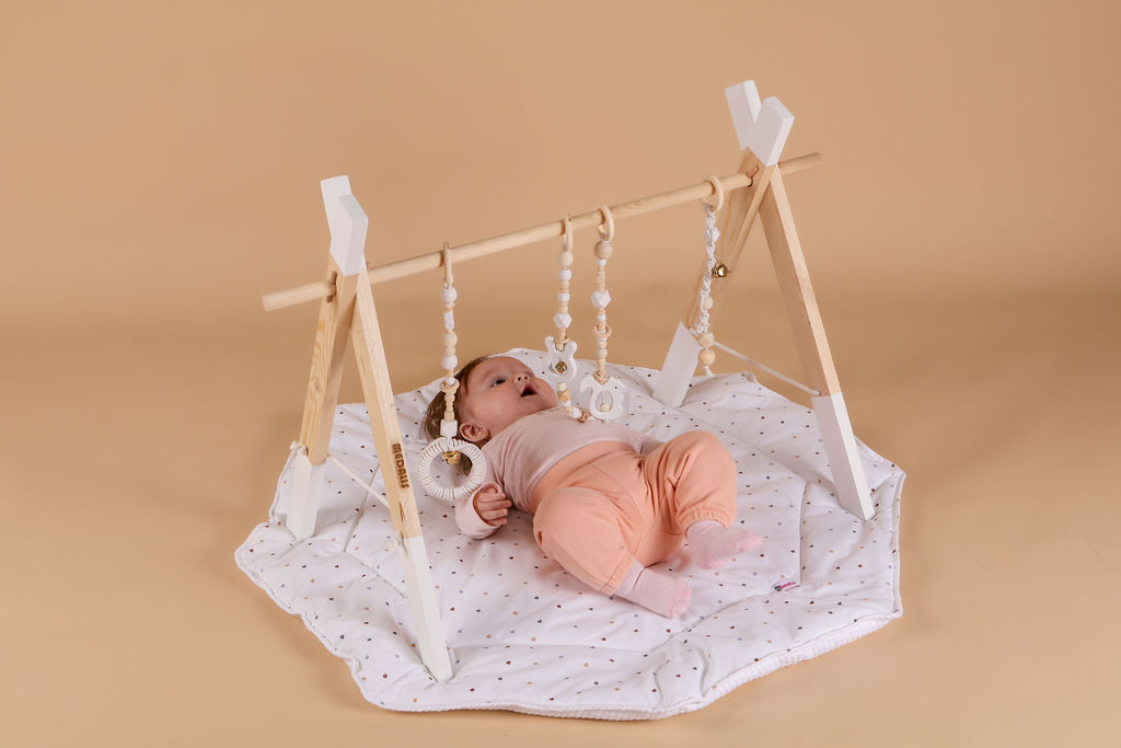 Montessori BABY GYM by Medalis - slonova kost - Slika 6