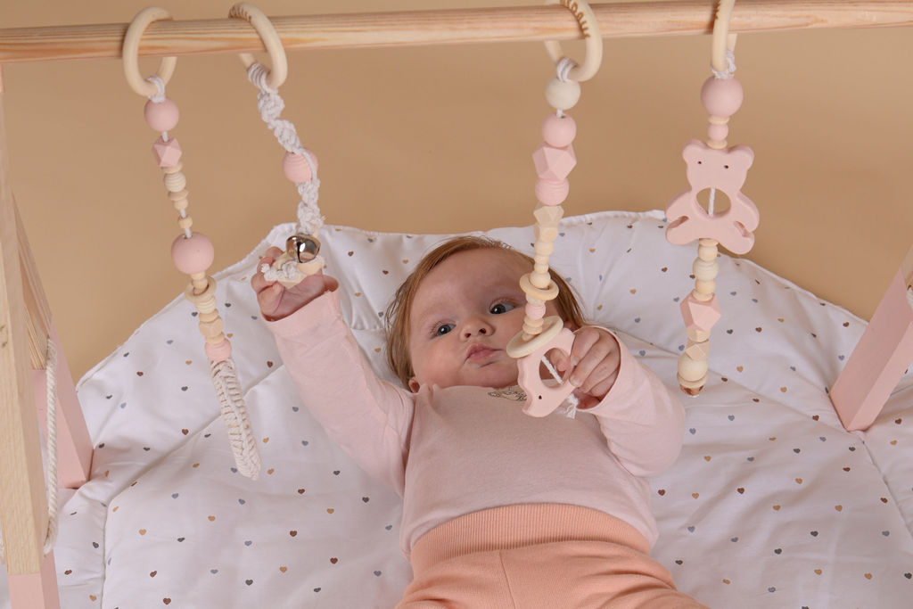 Montessori BABY GYM by Medalis - rozi - Slika 5