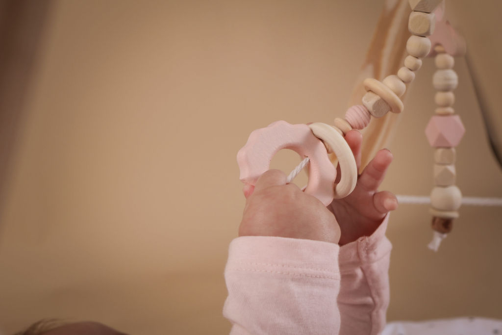 Montessori BABY GYM by Medalis - rozi - Slika 2