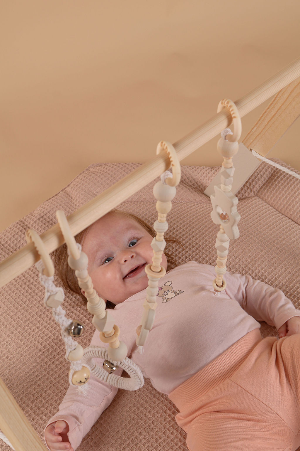 Montessori BABY GYM by Medalis - slonova kost - Slika 4