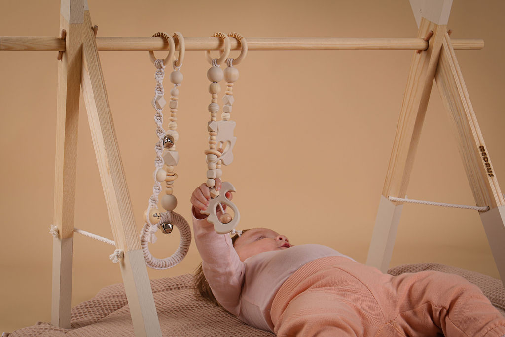 Montessori BABY GYM by Medalis - slonova kost - Slika 2