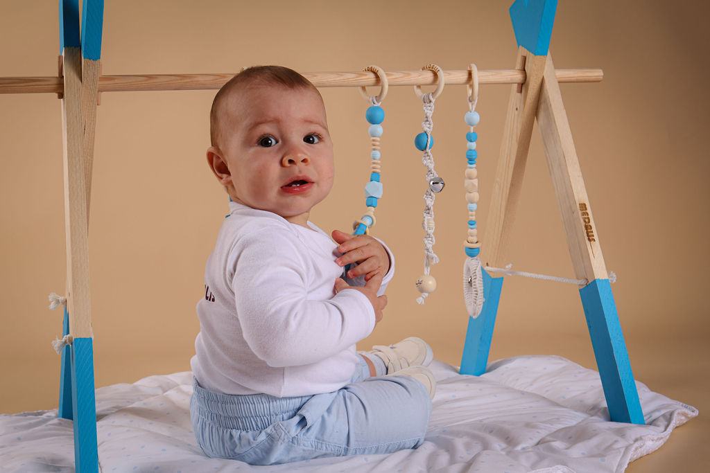 Montessori BABY GYM by Medalis - plavi - Slika 4