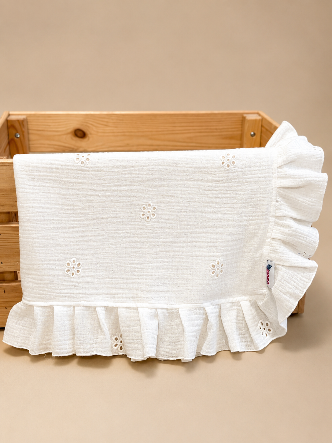 Muslin deka - bijela